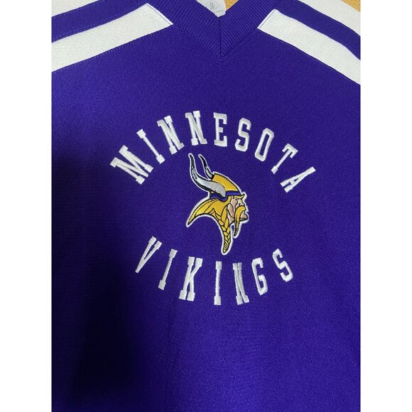 Minnesota Vikings NFL Pullover Jersey Sweatshirt XL By Mighty Mac Sports - Picture 4 of 16